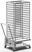 Картинка Тележка для гастроемкостей GN2/1 Unox XCV4001 в ШефСтор Тележка для гастроемкостей GN2/1 Unox XCV4001 в компании ШефСтор